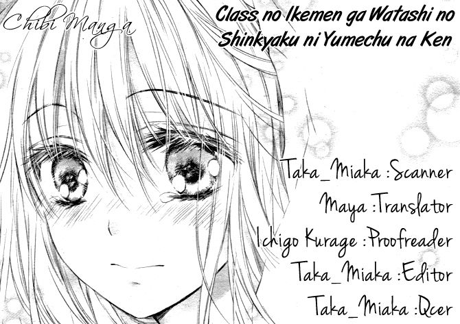 Class No Ikemen Ga Watashi No Shinkyaku Ni Yumechu Na Ken Chapter 1 #1