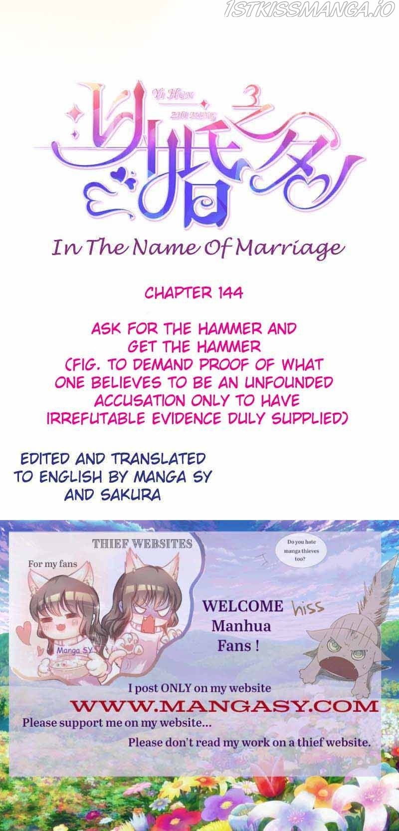 In The Name Of Marriage Chapter 144 #1