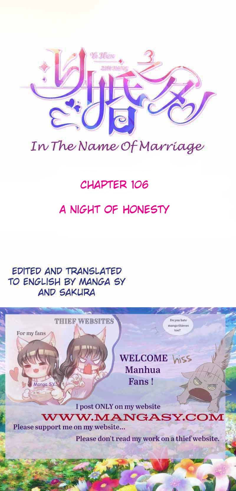 In The Name Of Marriage Chapter 106 #1