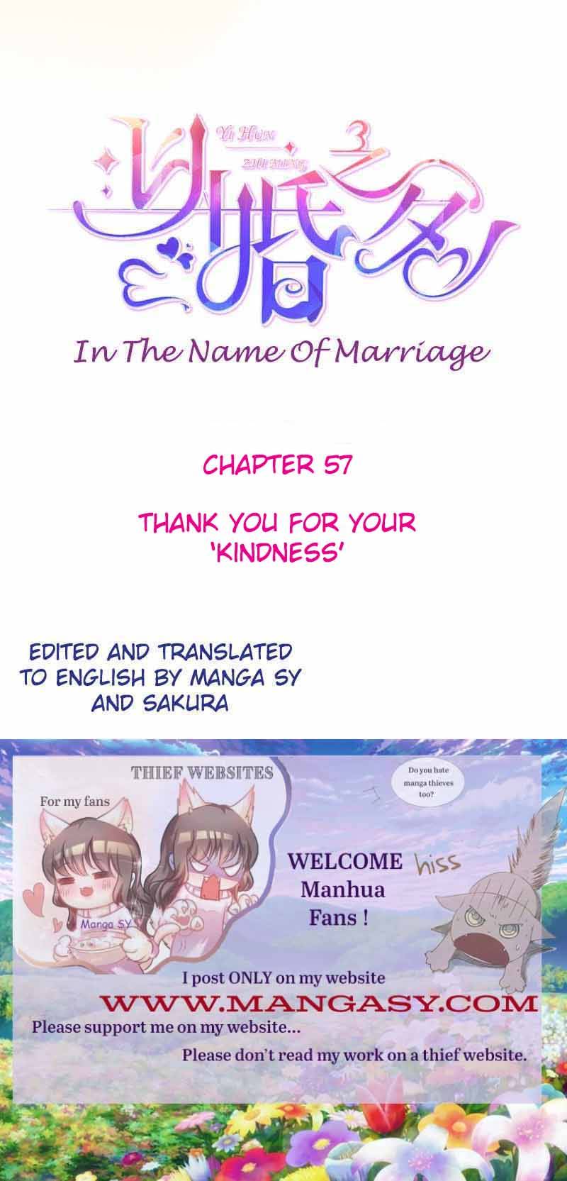 In The Name Of Marriage Chapter 57 #1