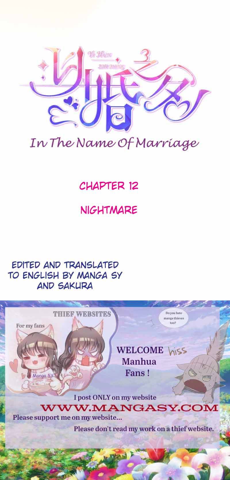 In The Name Of Marriage Chapter 12 #2