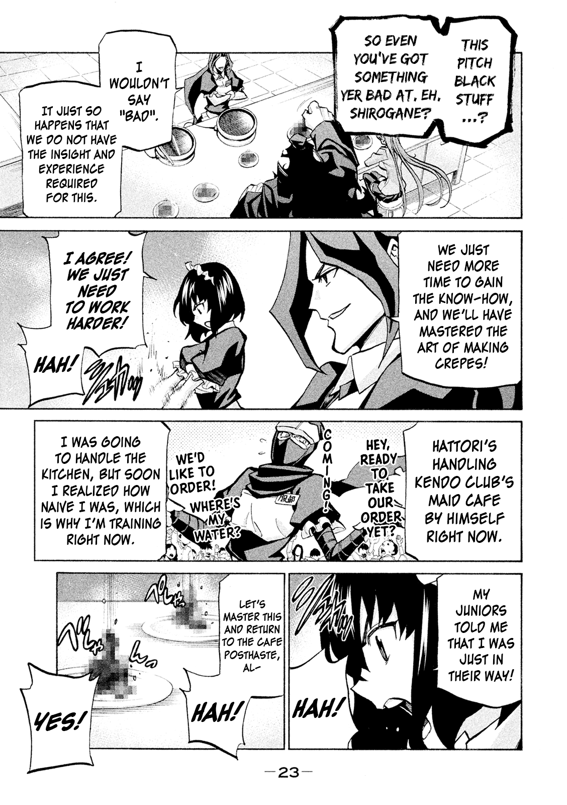 Sentou Hakai Gakuen Dangerosu Chapter 37 #21