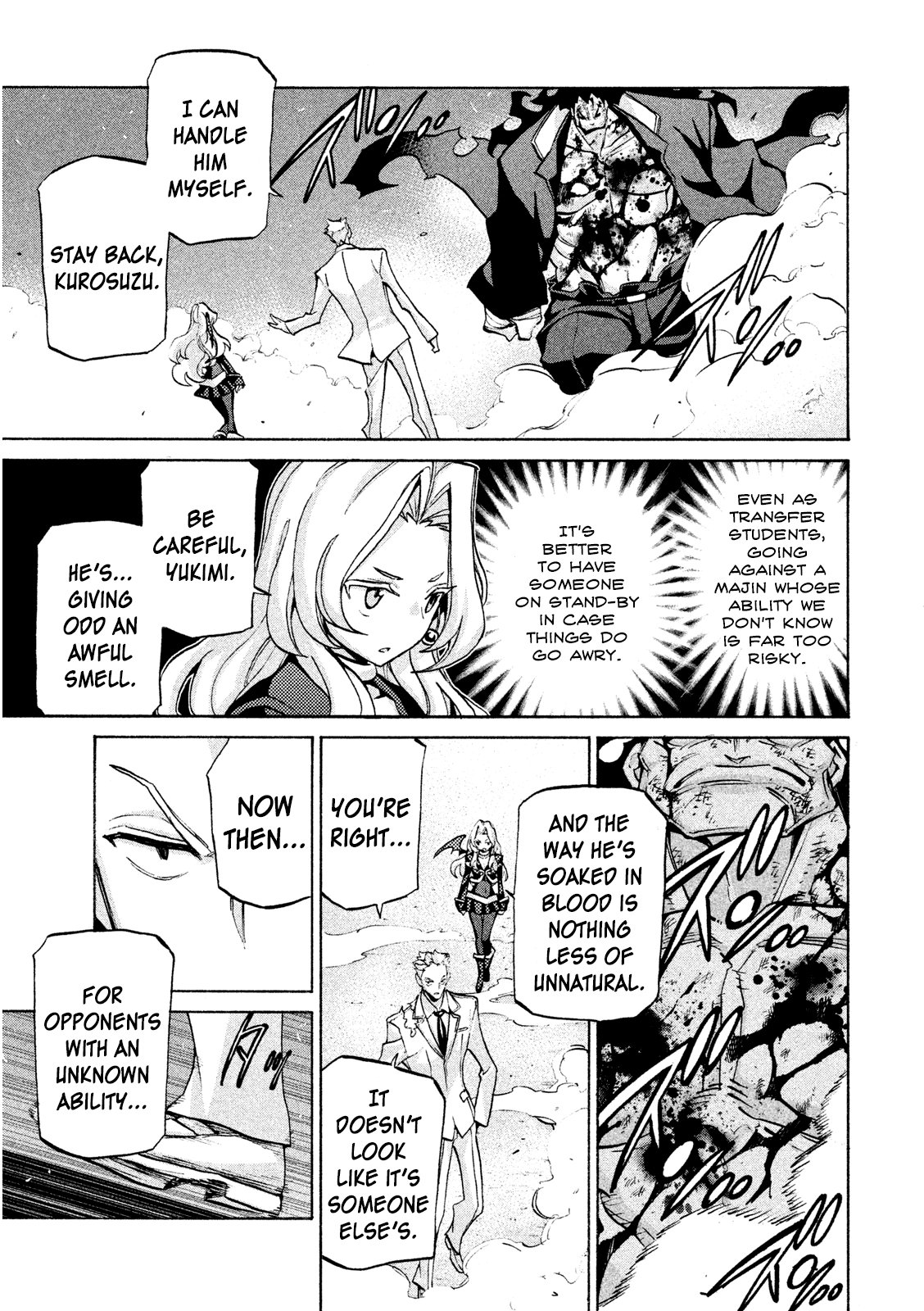 Sentou Hakai Gakuen Dangerosu Chapter 36 #13