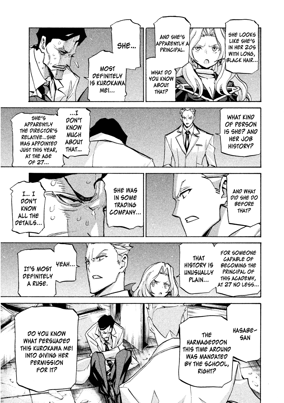 Sentou Hakai Gakuen Dangerosu Chapter 35 #7