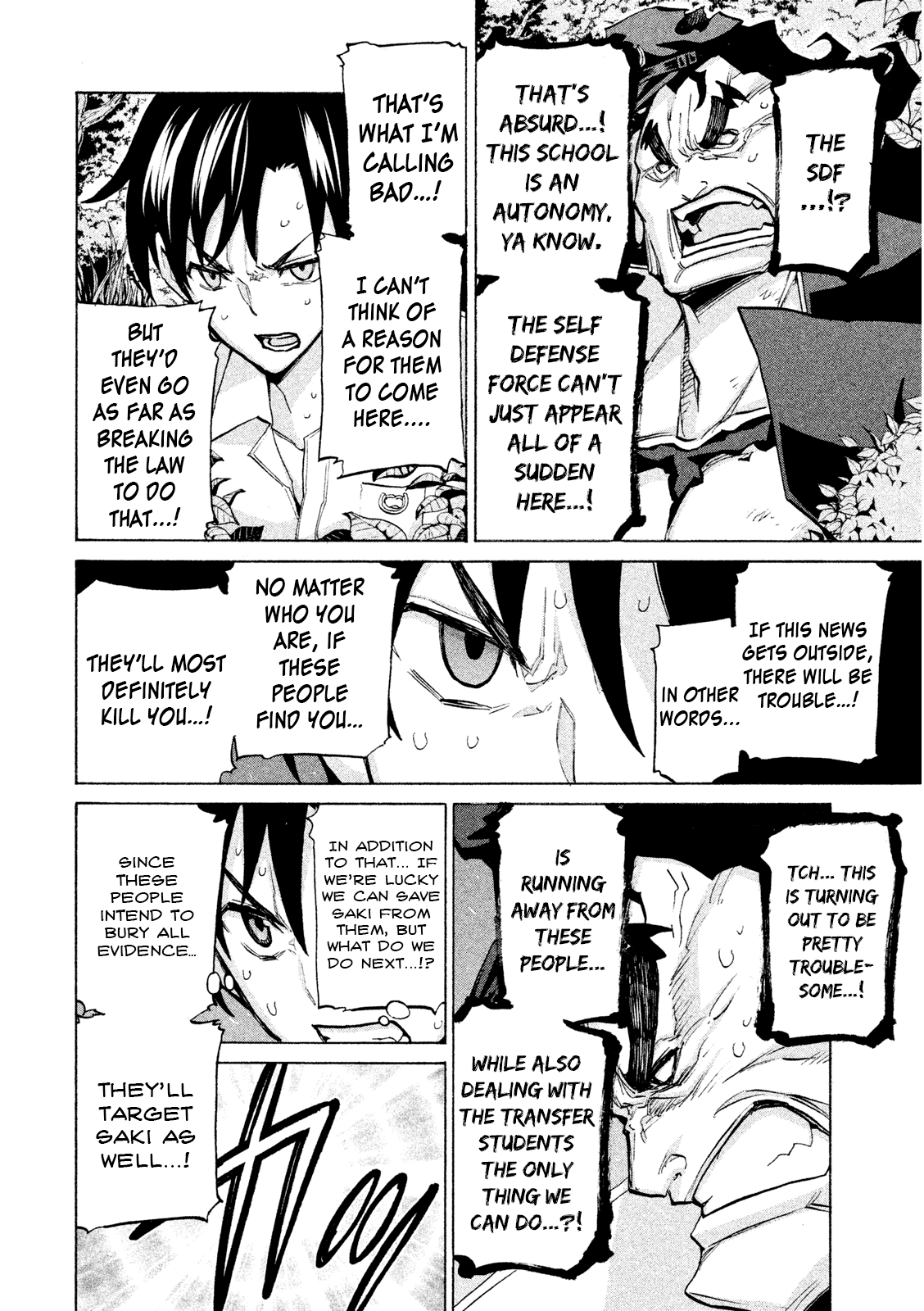 Sentou Hakai Gakuen Dangerosu Chapter 35 #24