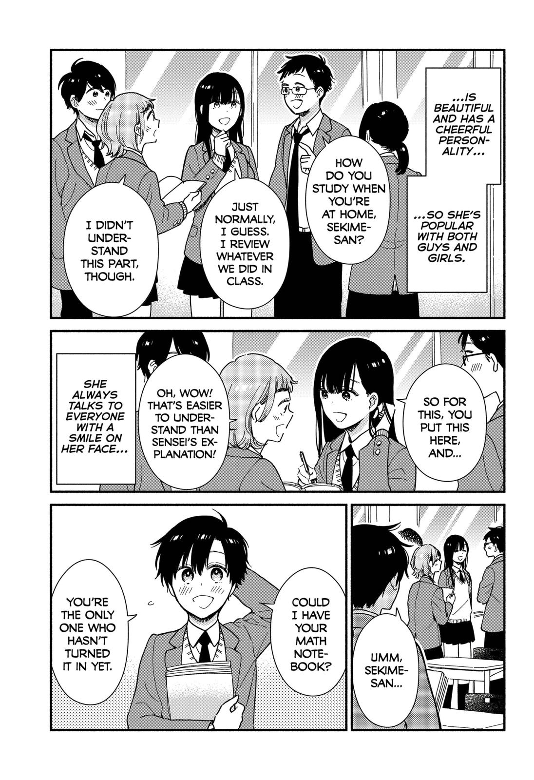 Don't Blush, Sekime-San! Chapter 1 #5
