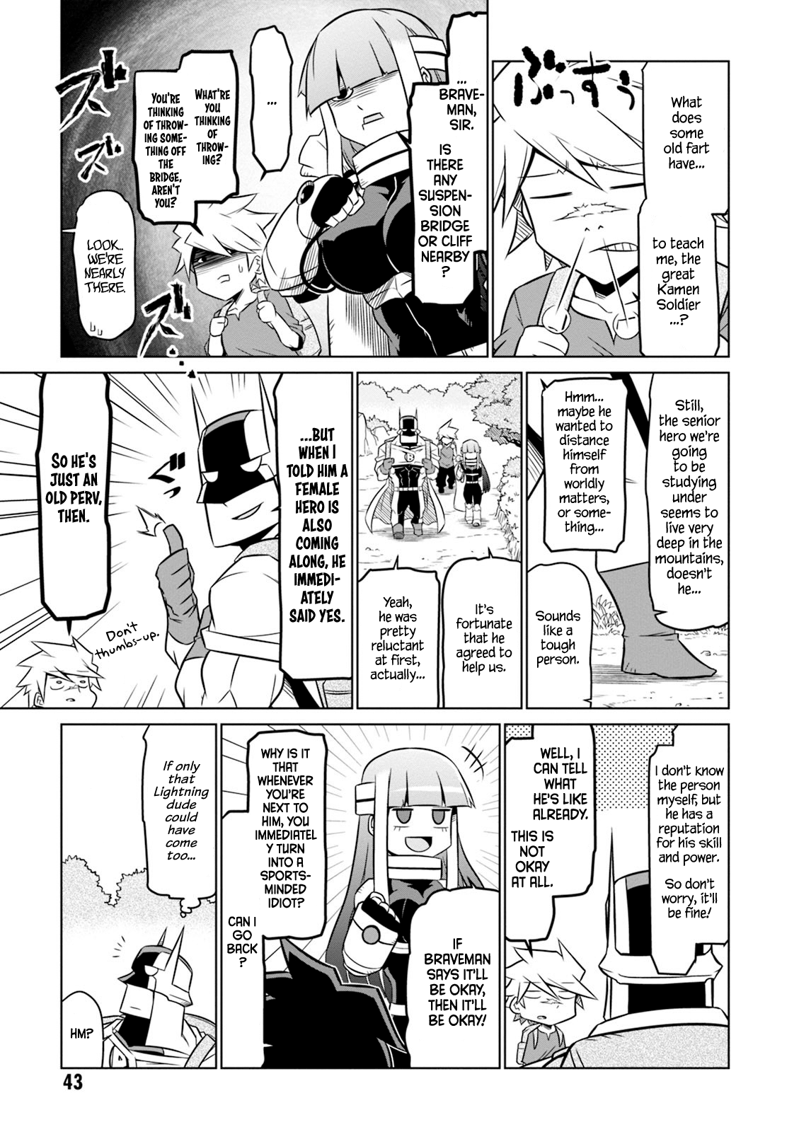 Zannen Jokanbu Black General-San Chapter 54 #3