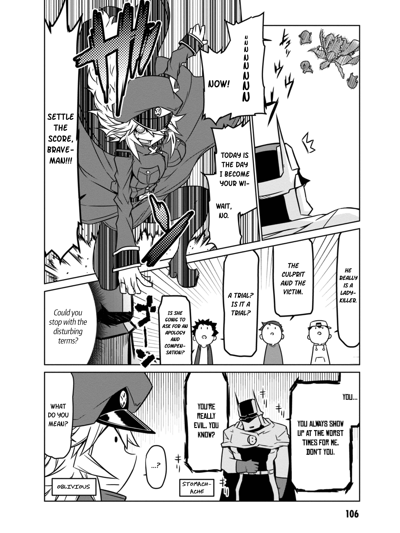 Zannen Jokanbu Black General-San Chapter 45 #4