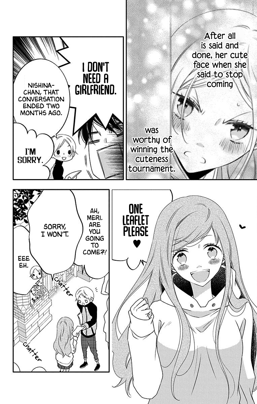 Koi Ni Mudaguchi Chapter 4 #6