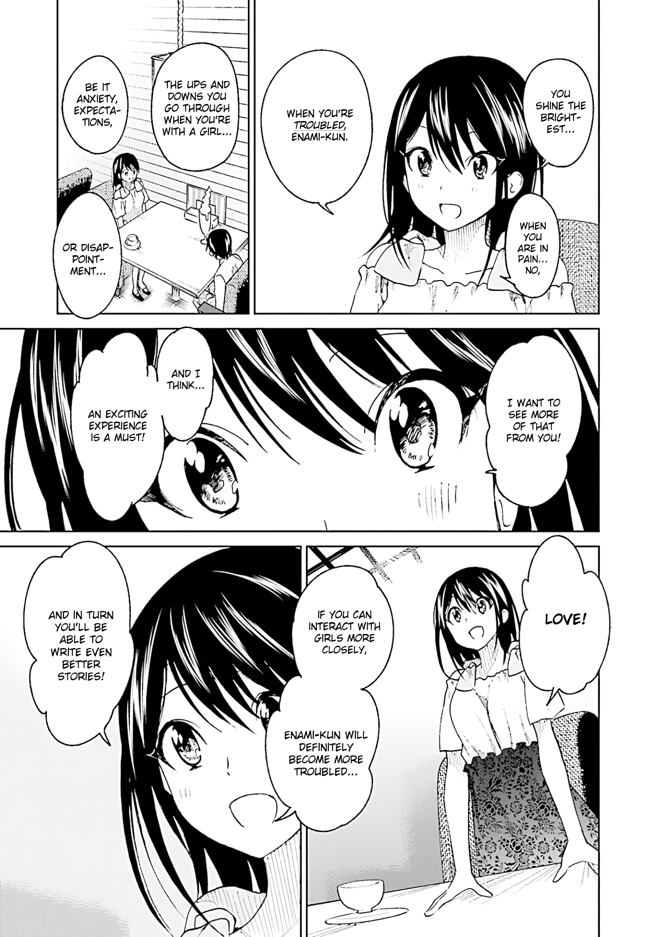 Enami-Kun Wa Ikiru No Ga Tsurai Chapter 14 #3