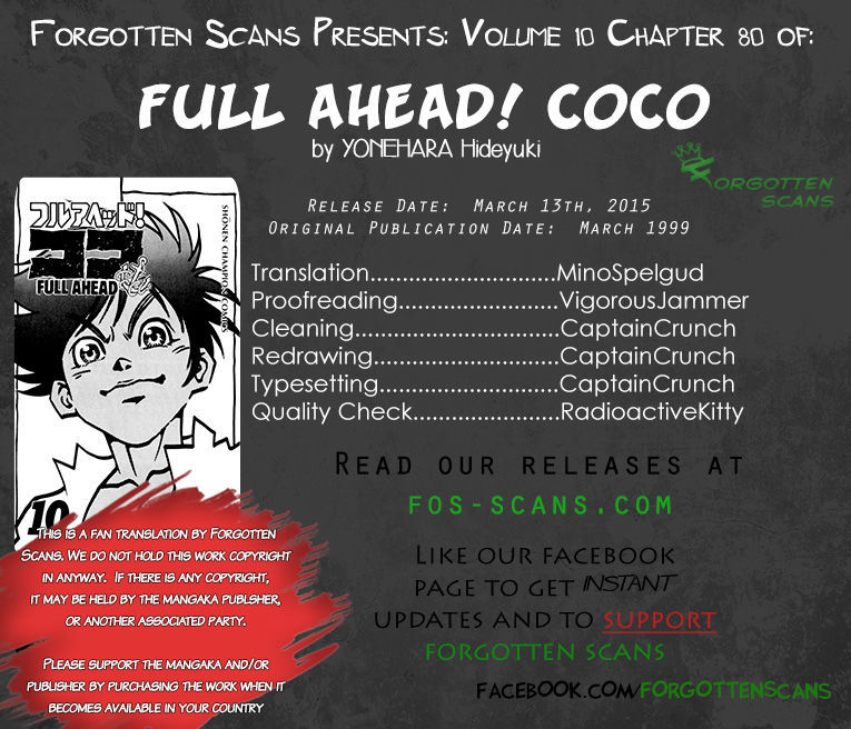 Full Ahead! Coco Chapter 80 #1