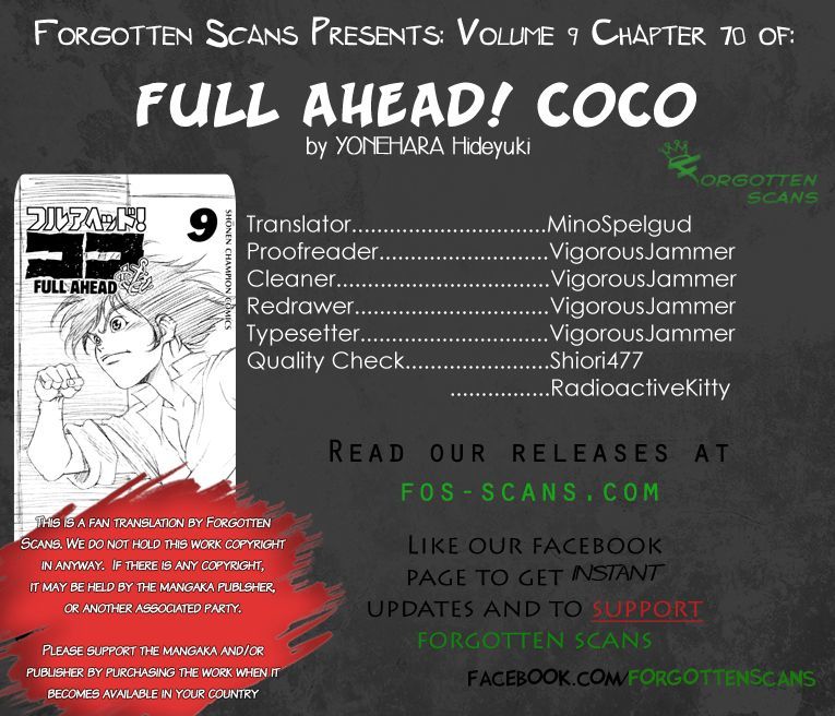 Full Ahead! Coco Chapter 70 #1