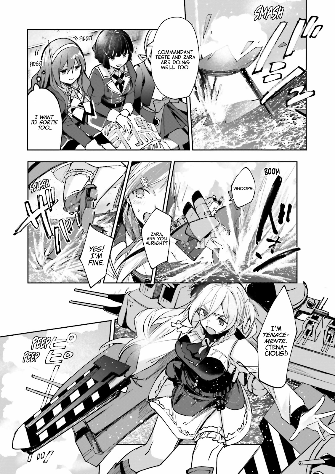 Kantai Collection -Kancolle- Tonight, Another "salute"! Chapter 20 #11