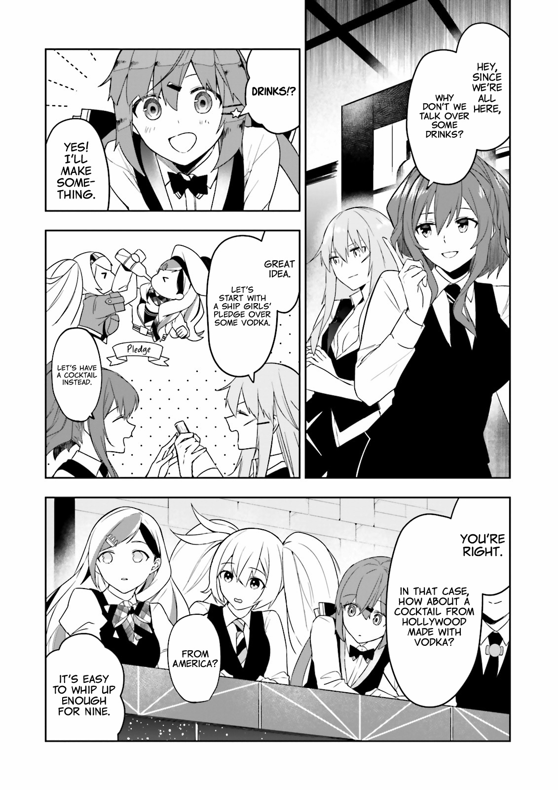Kantai Collection -Kancolle- Tonight, Another "salute"! Chapter 18 #5
