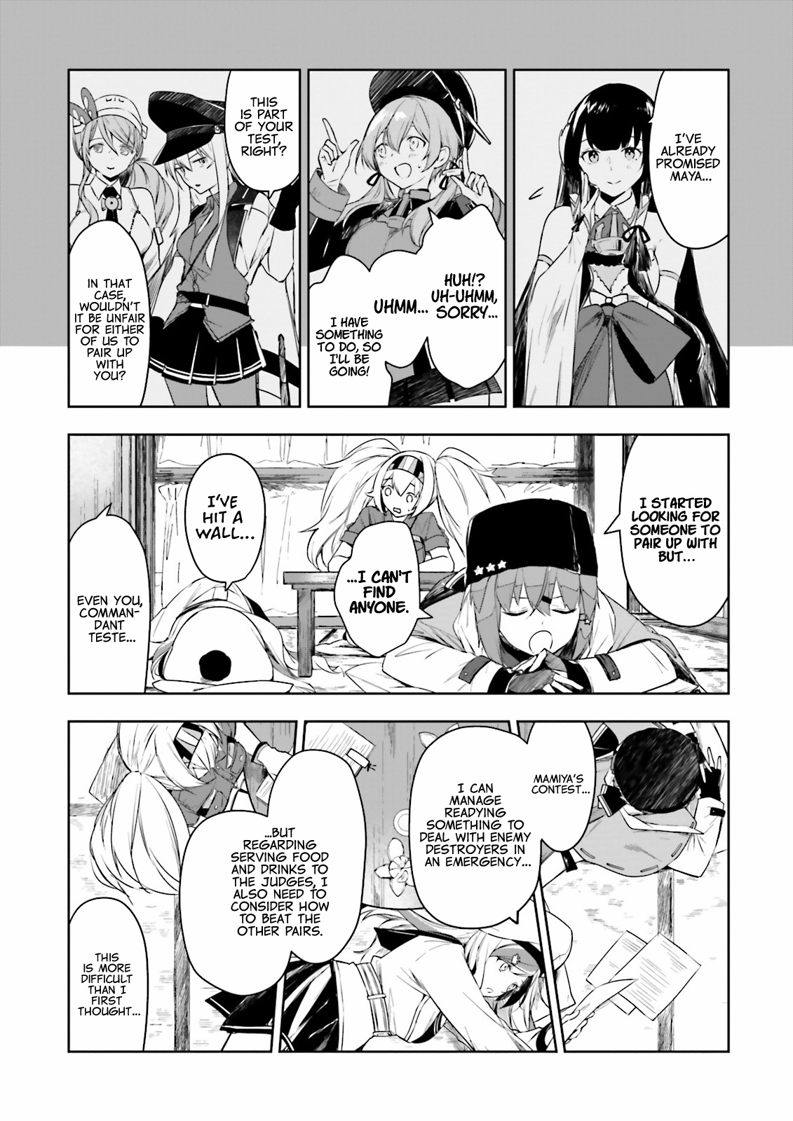 Kantai Collection -Kancolle- Tonight, Another "salute"! Chapter 17 #8