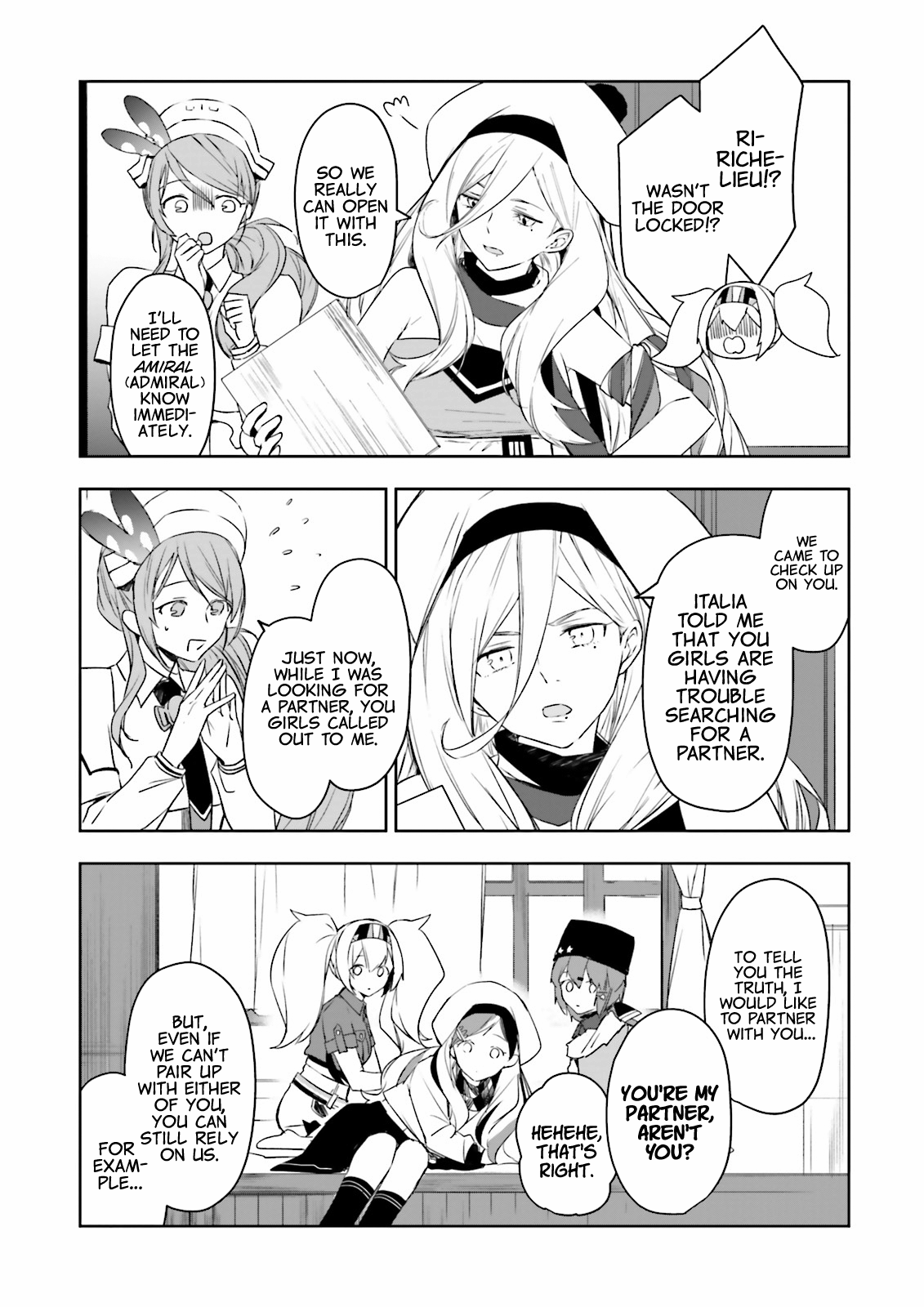 Kantai Collection -Kancolle- Tonight, Another "salute"! Chapter 17 #10