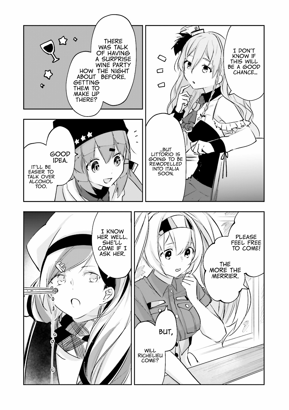 Kantai Collection -Kancolle- Tonight, Another "salute"! Chapter 13 #17