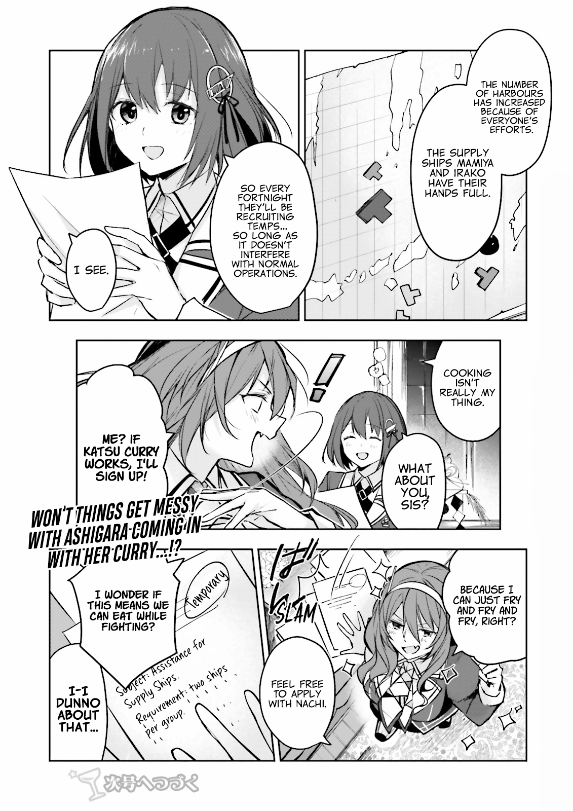 Kantai Collection -Kancolle- Tonight, Another "salute"! Chapter 13 #24