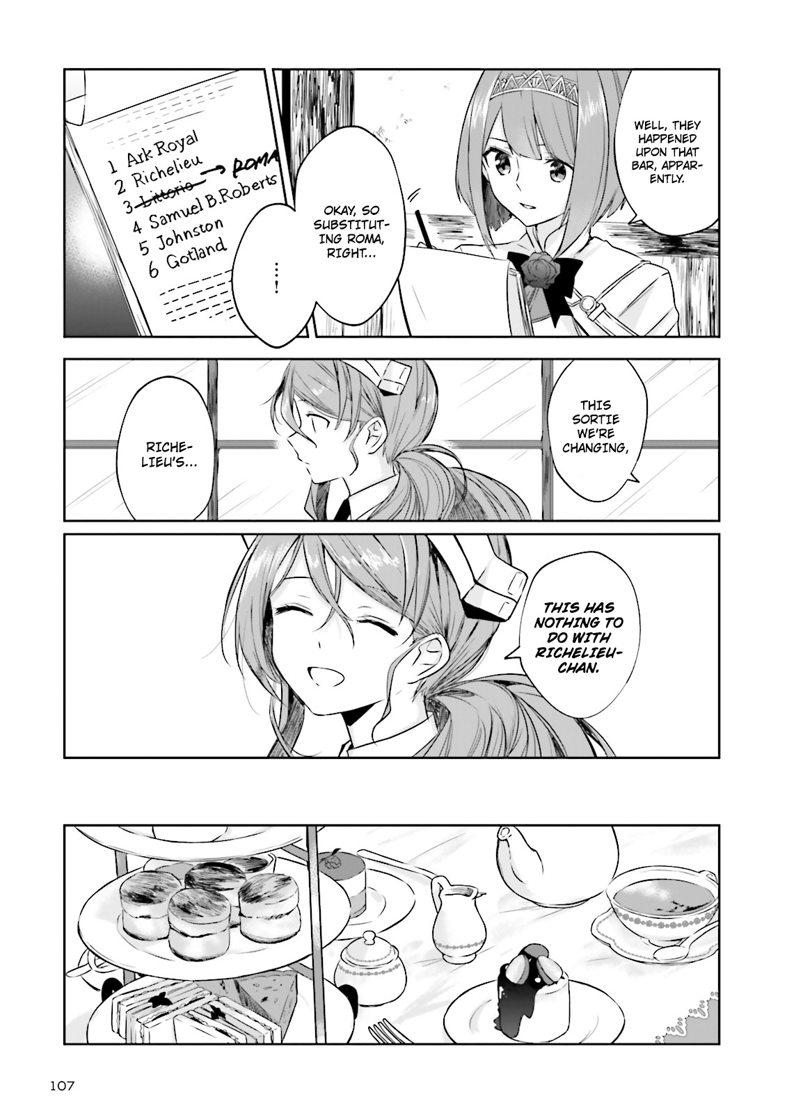 Kantai Collection -Kancolle- Tonight, Another "salute"! Chapter 6 #15