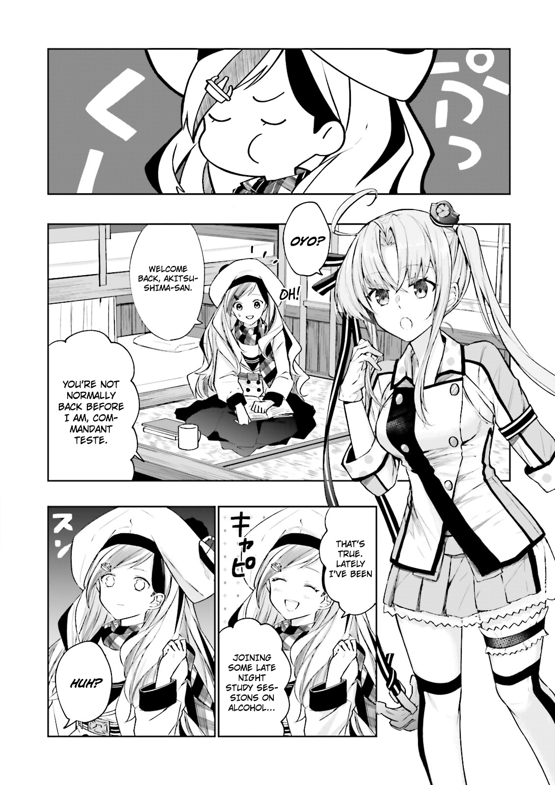 Kantai Collection -Kancolle- Tonight, Another "salute"! Chapter 4 #10