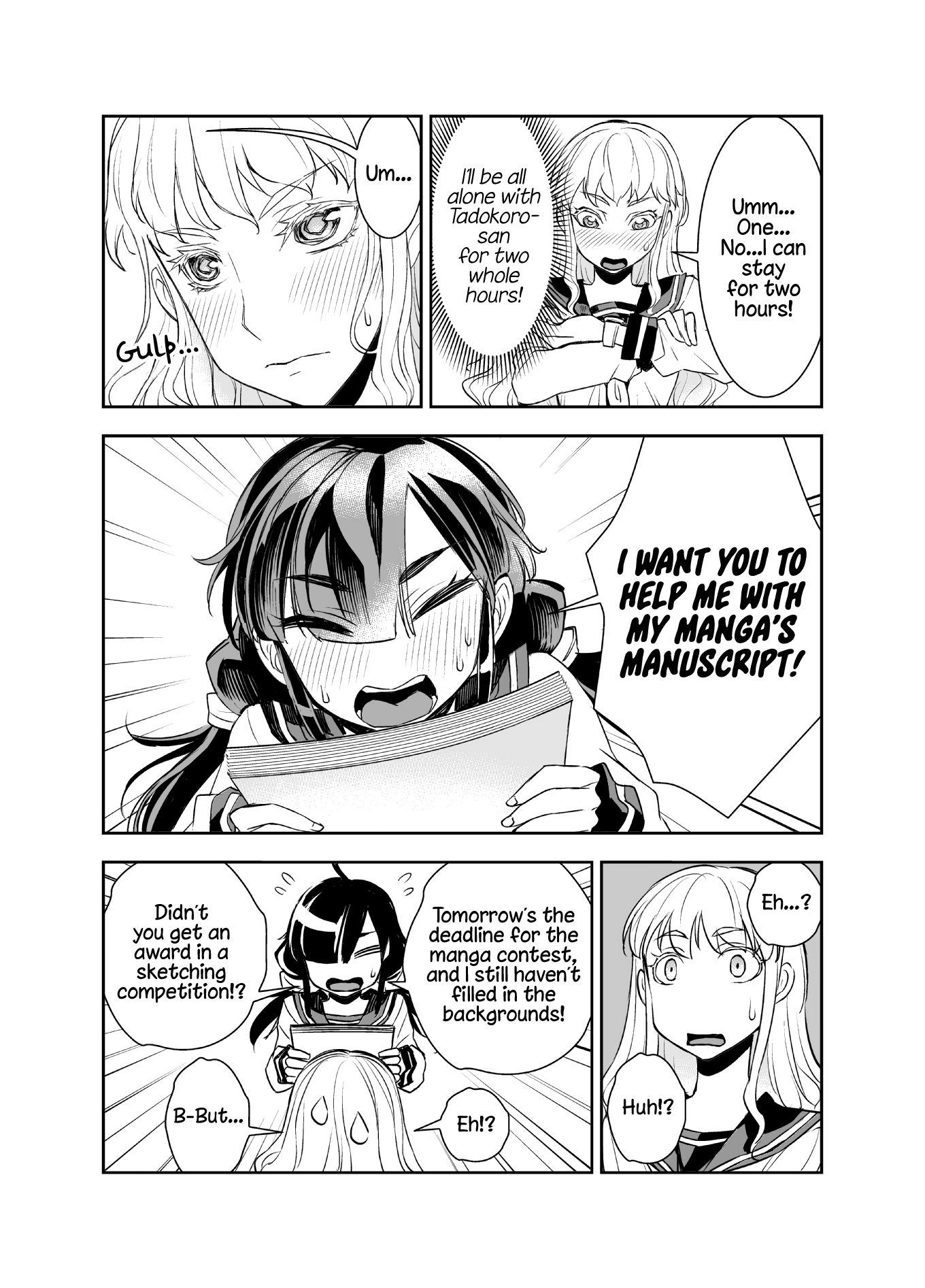 Tadokoro-San Chapter 28 #1