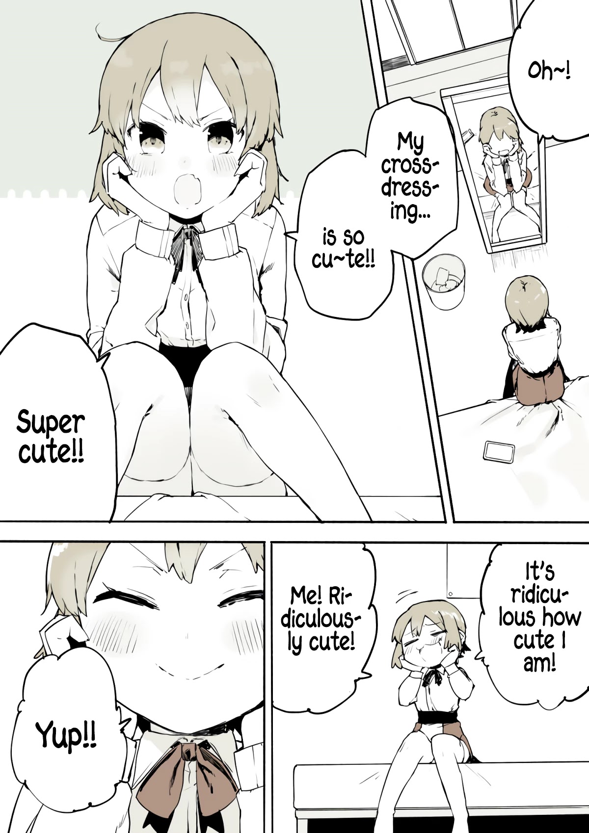 A Boy That Can't Stop Crossdressing Chapter 4 #1