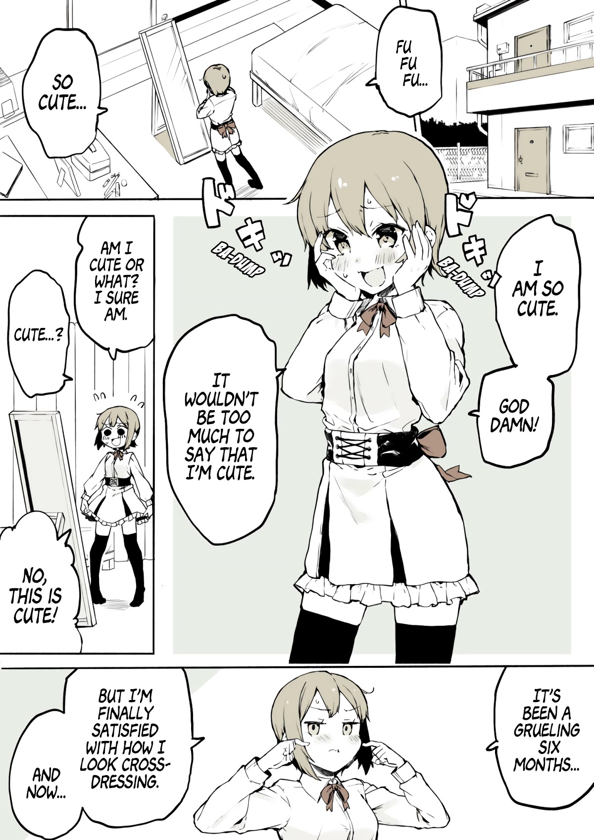 A Boy That Can't Stop Crossdressing Chapter 1 #1