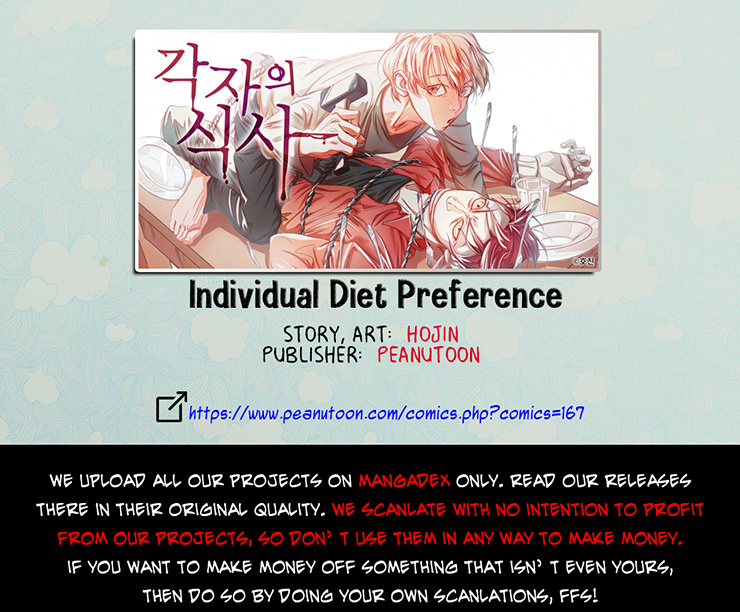 Individual Diet Preference Chapter 2 #3