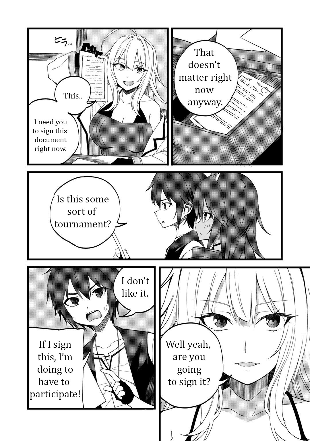 Dorei Shounin Shika Sentakushi Ga Nai Desu Yo? ~Harem? Nani Sore Oishii No?~ Chapter 24 #3