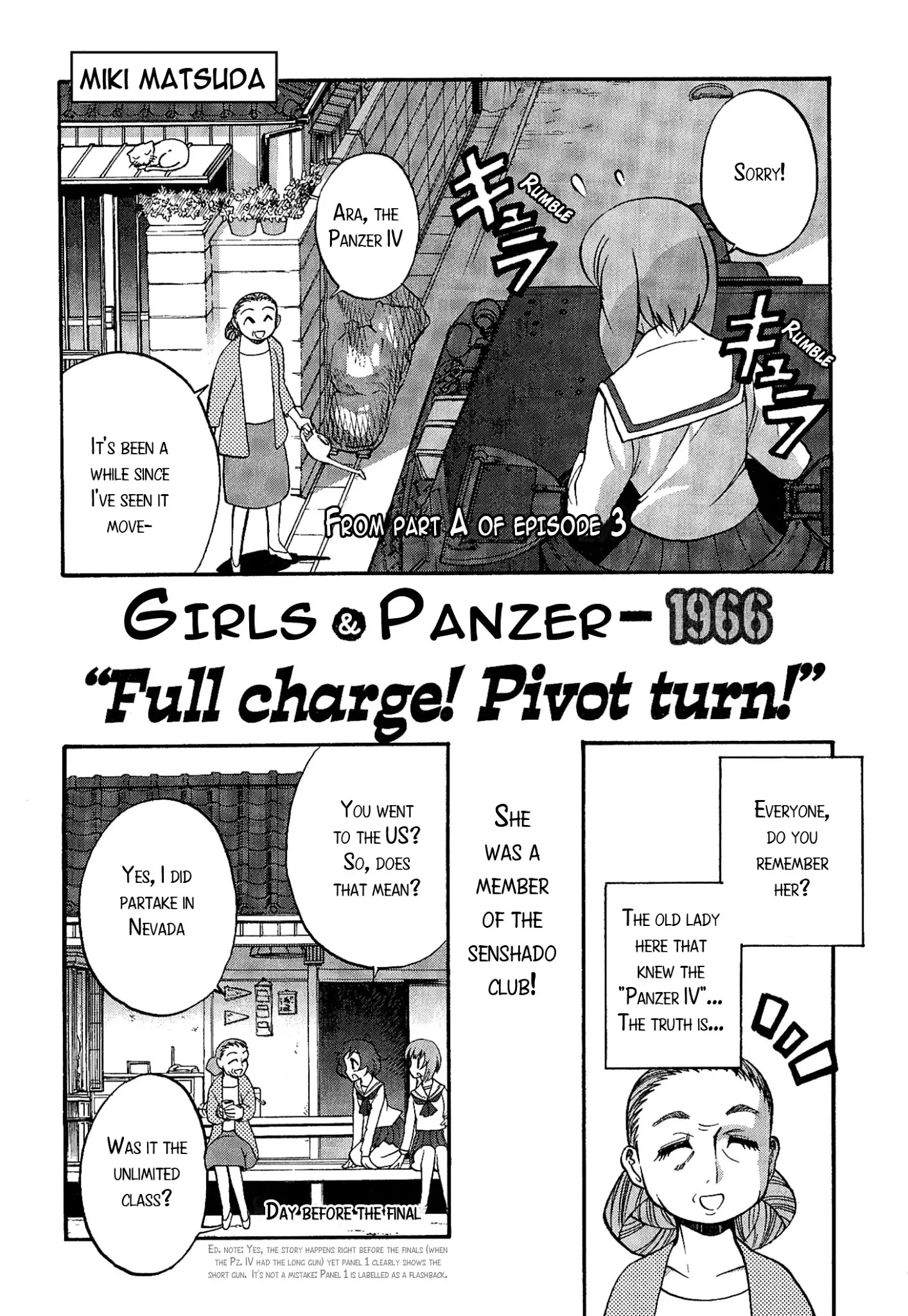 Girls & Panzer - Comic Anthology Chapter 13 #1