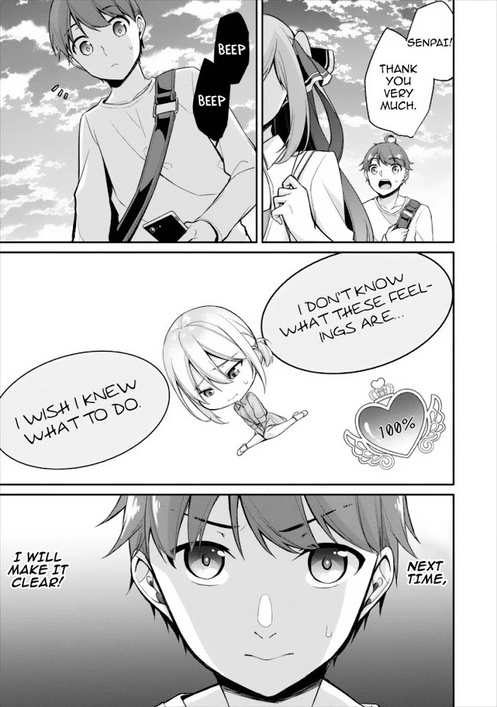 Satou-Kun Wa Nozoteiru. ~Kami-Sama Appli De Onnanoko No Kokoro O Nozoitara Do Xx Datta Chapter 7.1 #13