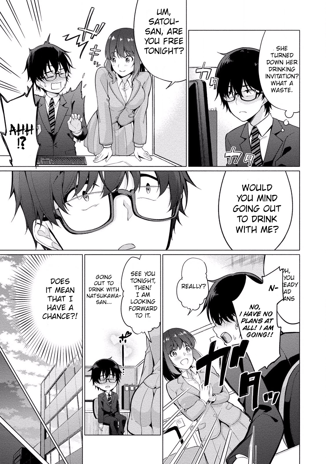 Satou-Kun Wa Nozoteiru. ~Kami-Sama Appli De Onnanoko No Kokoro O Nozoitara Do Xx Datta Chapter 1 #13