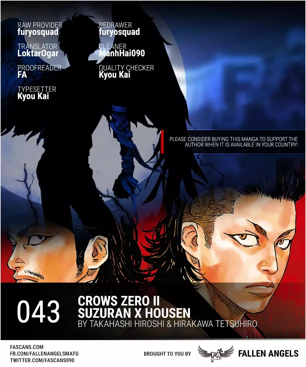 Crows Zero Ii: Suzuran X Houen Chapter 43 #1