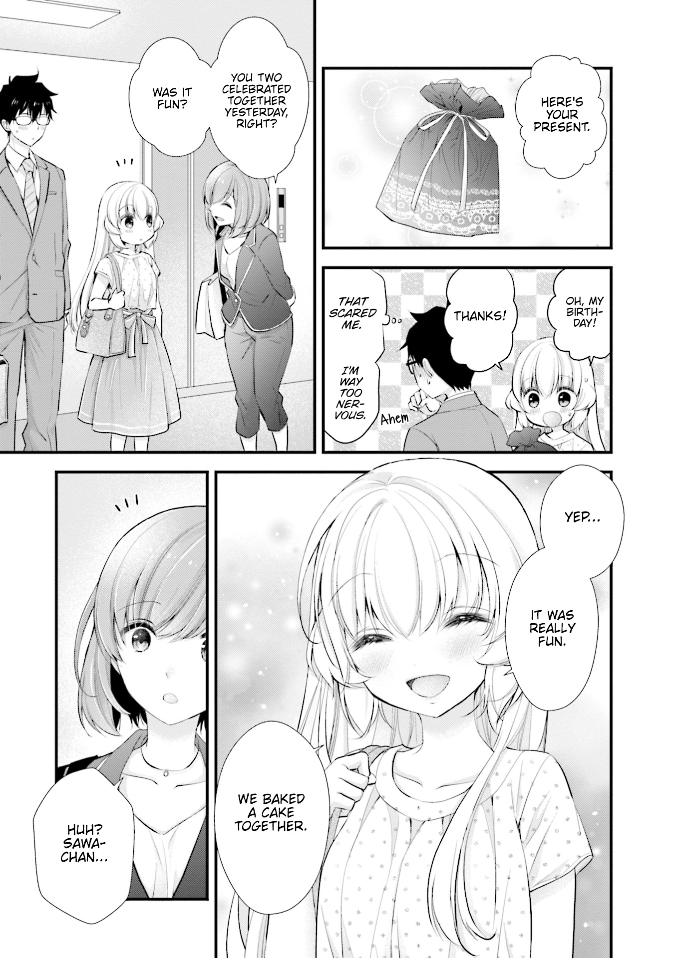 Chicchai Kanojo Senpai To Dōseishimasu. Chapter 10 #5