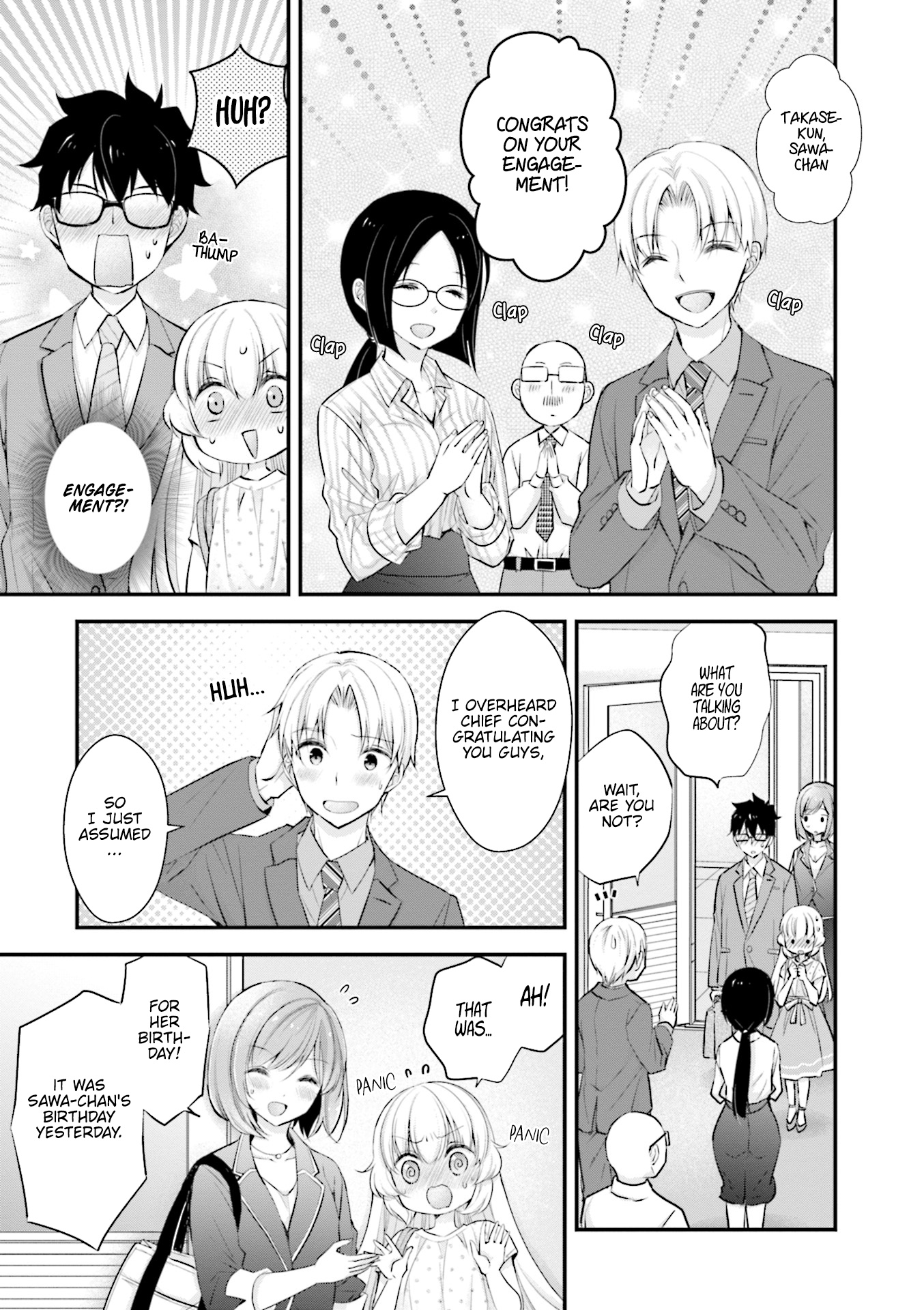 Chicchai Kanojo Senpai To Dōseishimasu. Chapter 10 #9