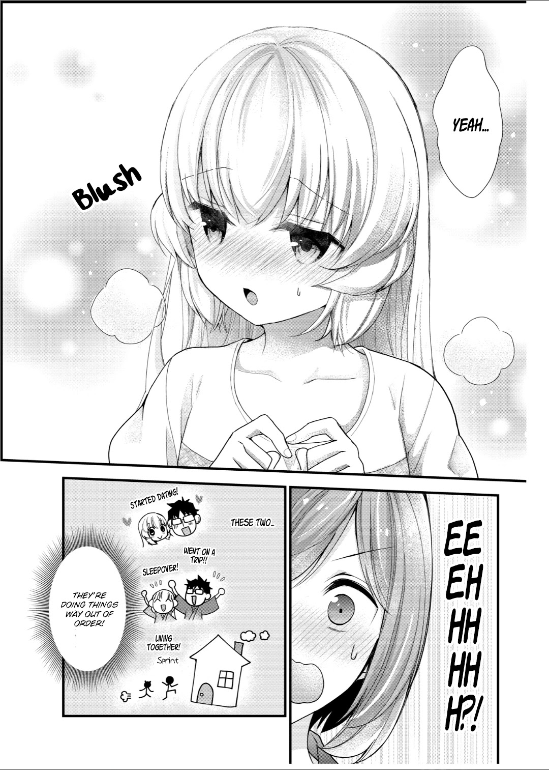 Chicchai Kanojo Senpai To Dōseishimasu. Chapter 1 #9