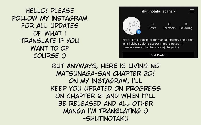 Living No Matsunaga-San Chapter 20 #2