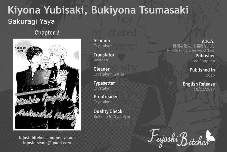 Kiyona Yubisaki, Bukiyona Tsumasaki Chapter 2 #1