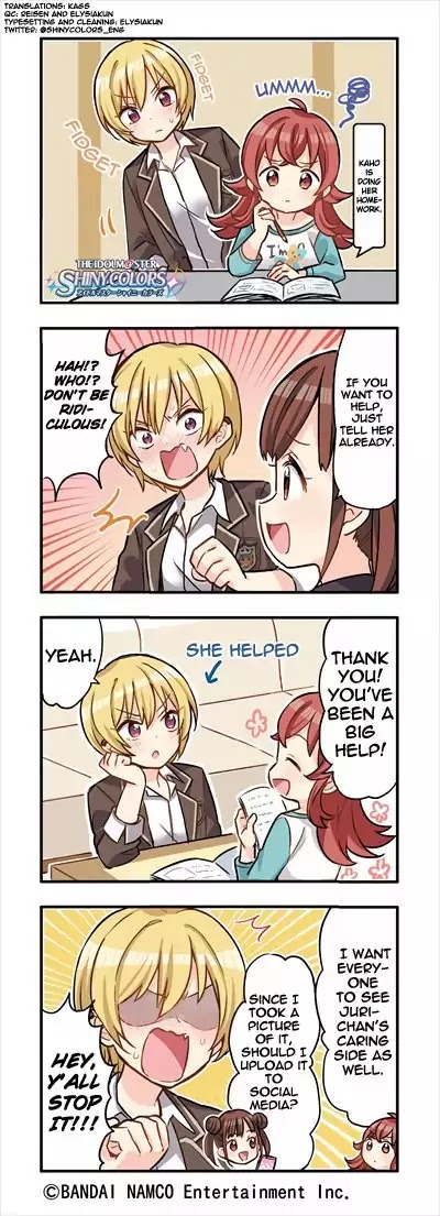 The Idolm@ster: Shiny Colors (4Koma) Chapter 20 #1