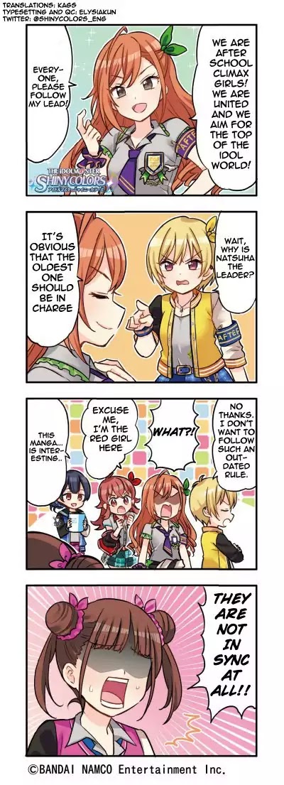 The Idolm@ster: Shiny Colors (4Koma) Chapter 17 #1