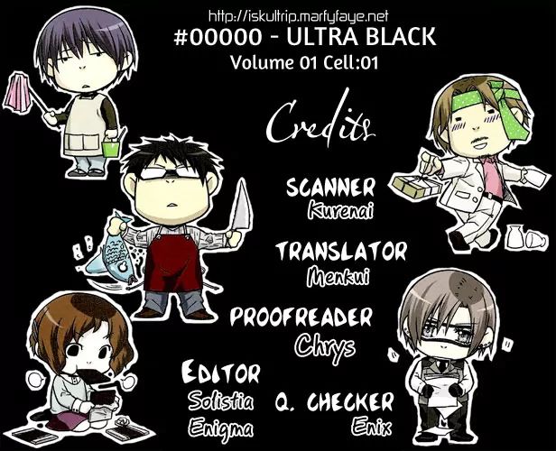#000000: Ultra Black Chapter 1 #1