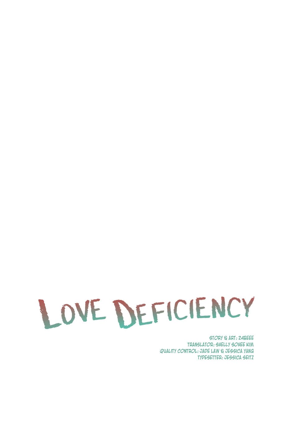 Love Deficiency Chapter 33 #3