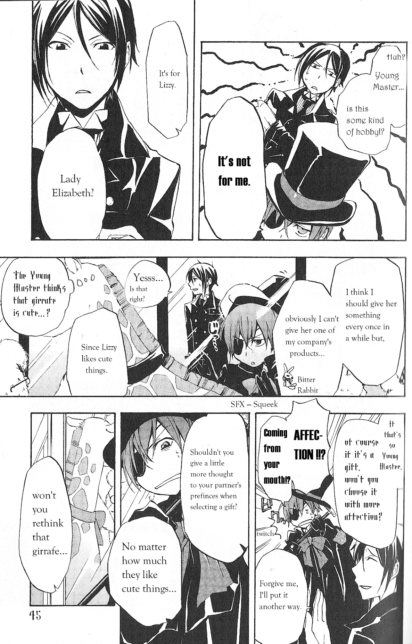 Black Butler Anthology Comic Chapter 4 #3