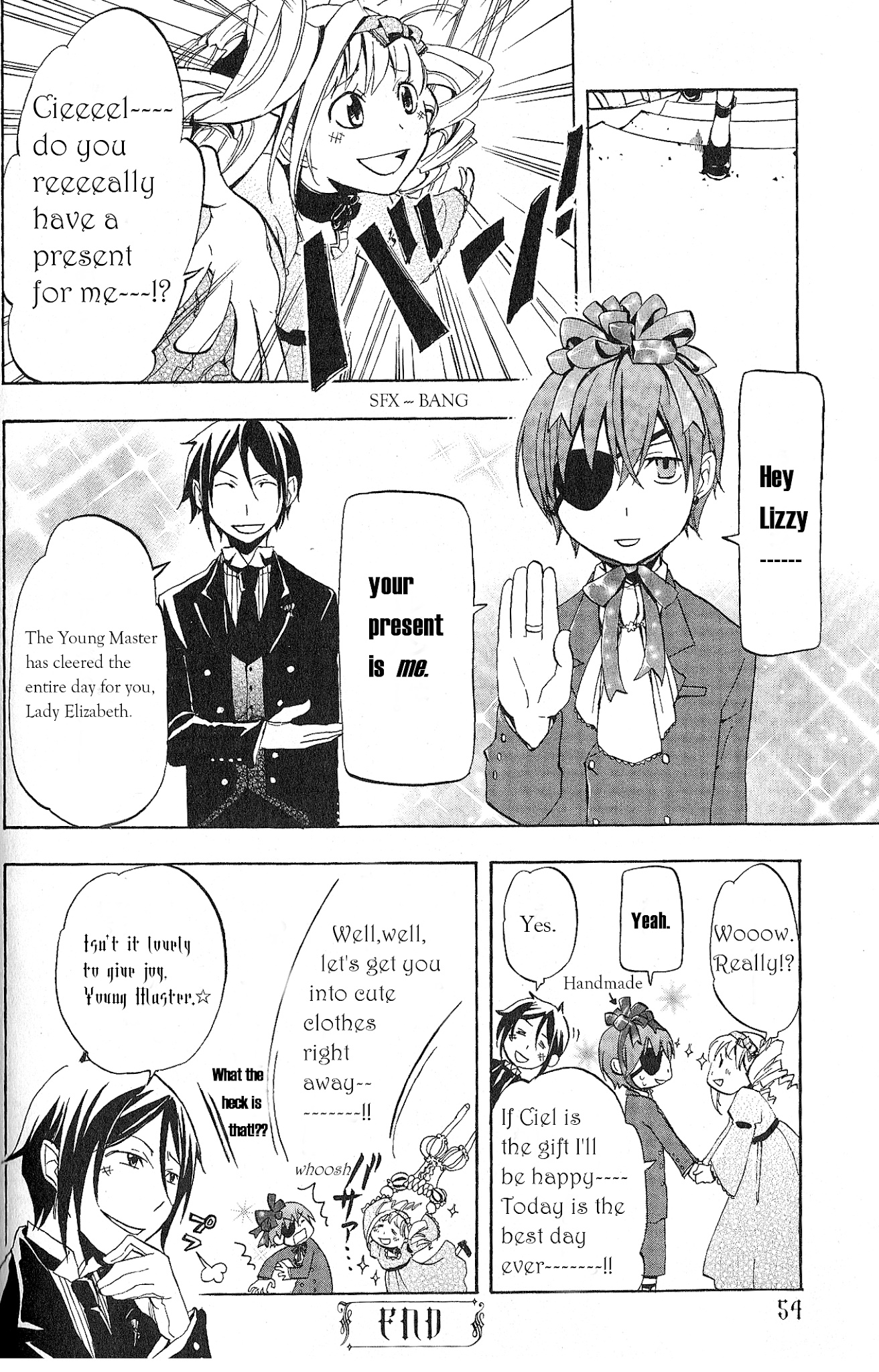 Black Butler Anthology Comic Chapter 4 #12