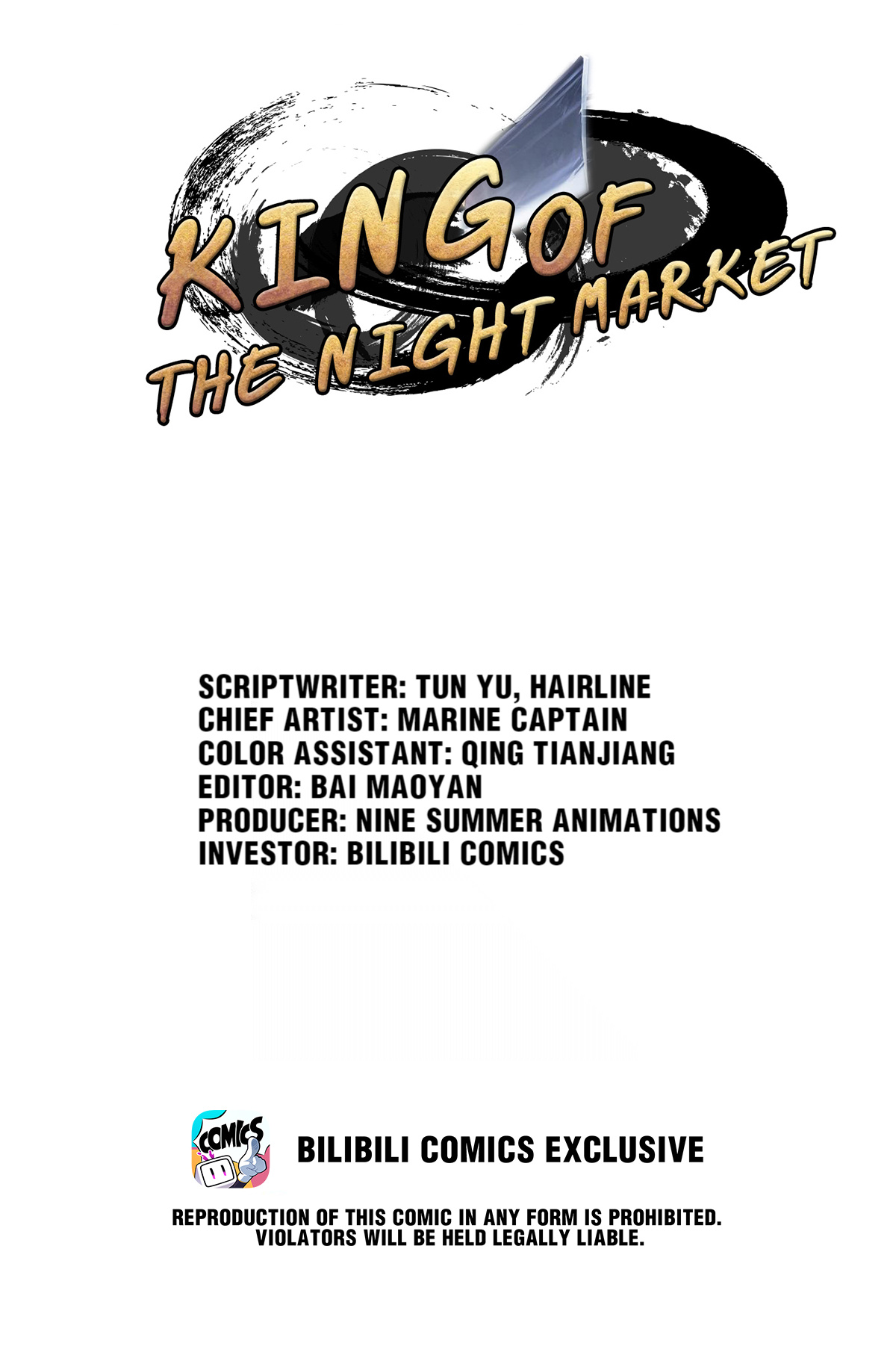 King Of The Night Market Chapter 68.1 #1
