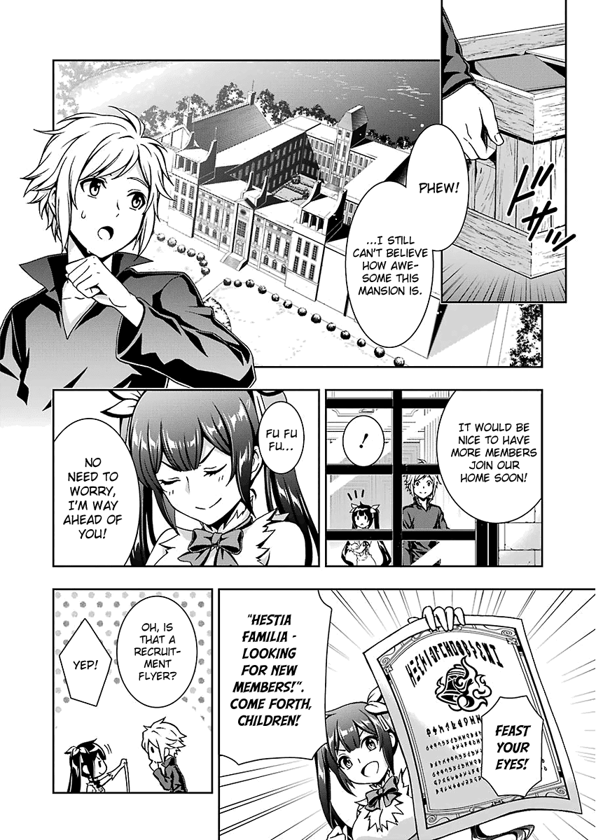 Dungeon Ni Deai Wo Motomeru No Wa Machigatteiru Darou Ka Ii Chapter 1 #12