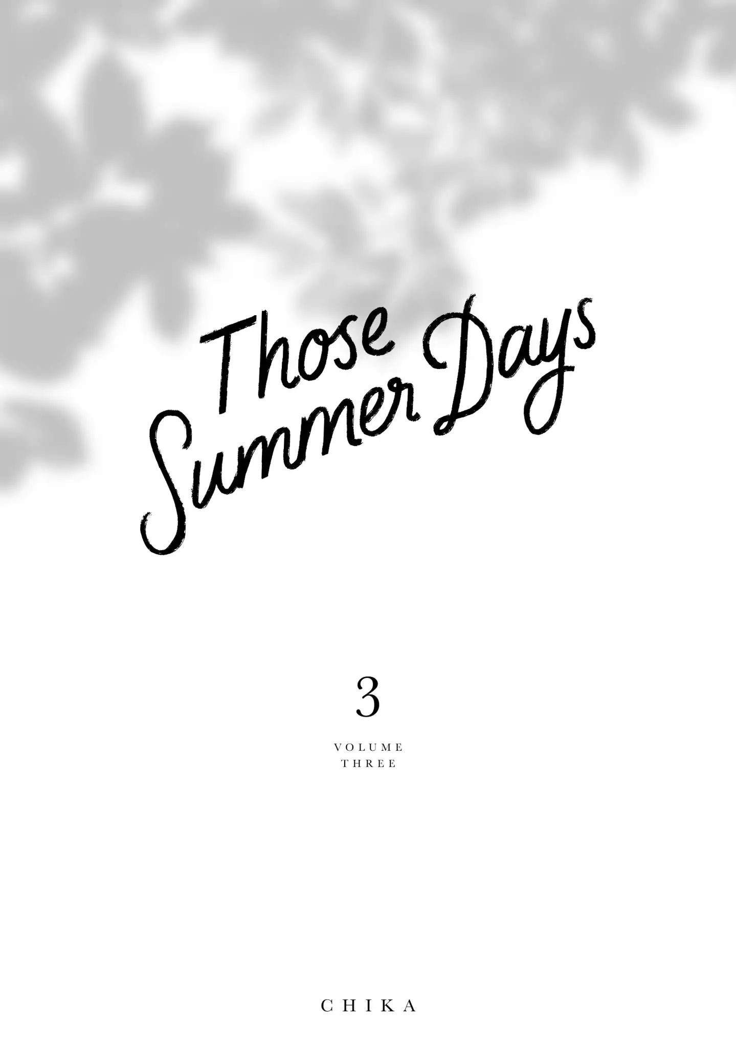 Those Summer Days Chapter 9 #2