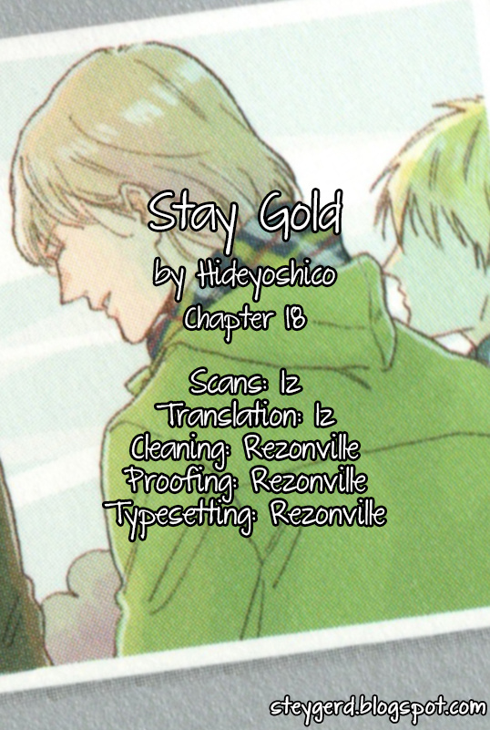 Stay Gold (Hideyoshico) Chapter 18 #1