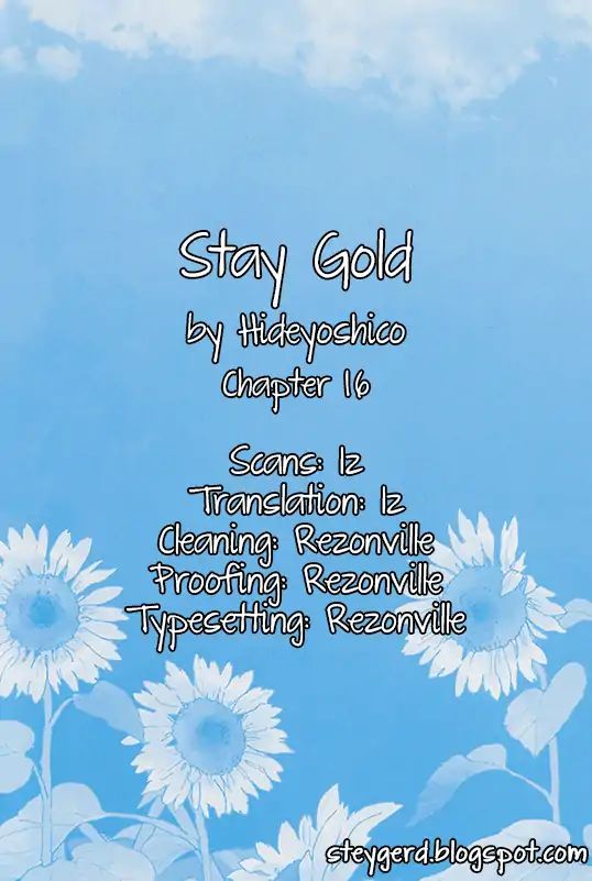 Stay Gold (Hideyoshico) Chapter 16 #1
