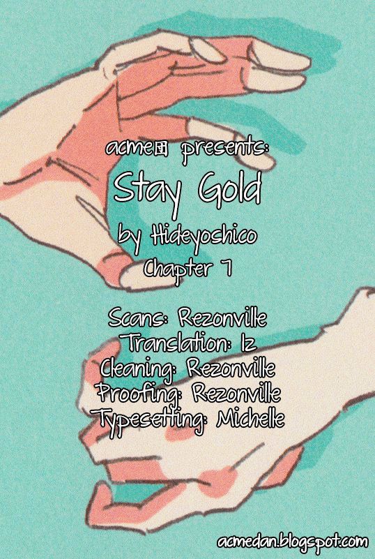 Stay Gold (Hideyoshico) Chapter 7 #1